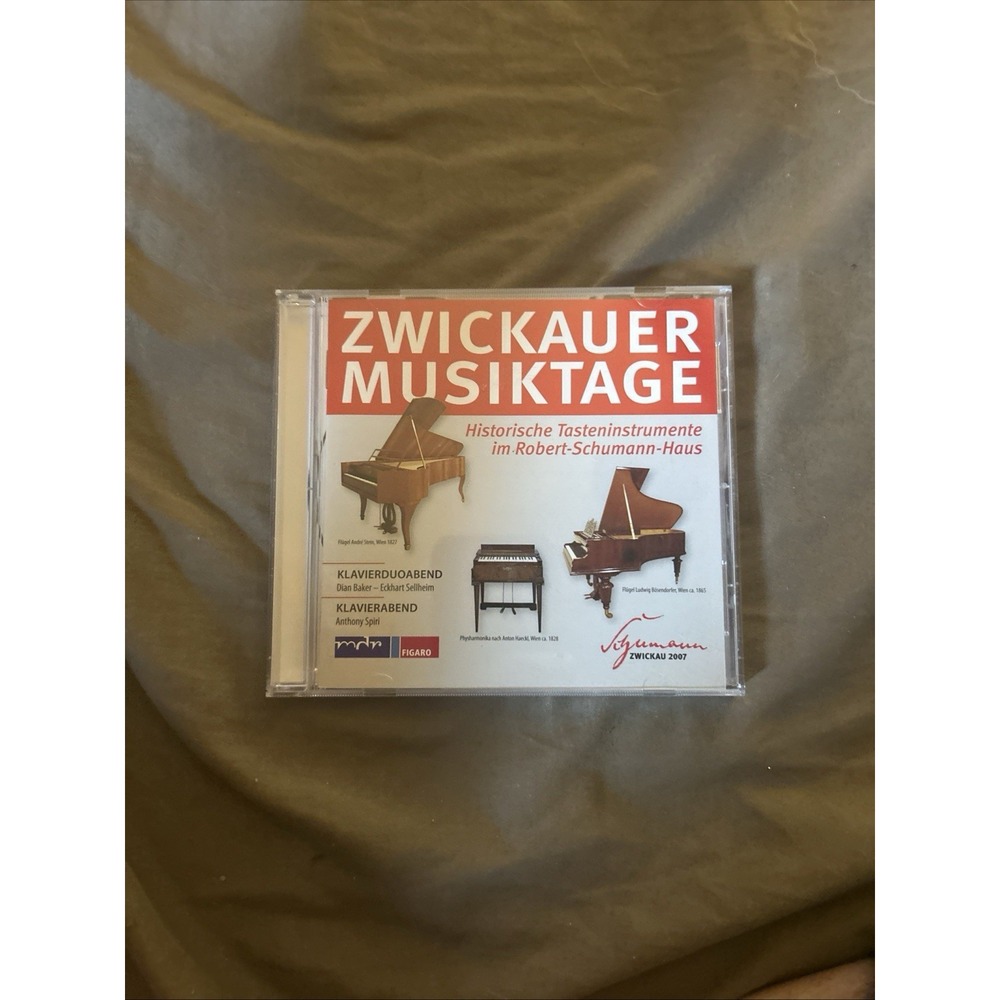Zwickauer‎ Musiktage Classical CD Historische Tasteninstrumente Piano Music